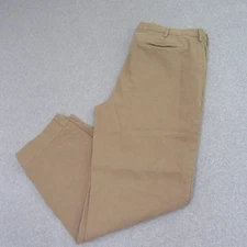 Banana Republic Mens Chino Pants 38 x 32 Tan Straight Leg Fit Stretch