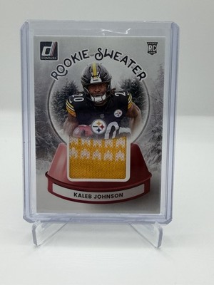 2025 Panini Donruss - Rookie Holiday Sweaters Kaleb Johnson #SWE-KJN (MEM, RC)