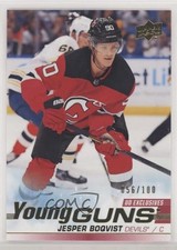 2019-20 Upper Deck Young Guns UD Exclusives 56/100 Jesper Boqvist #233 au7