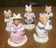 5 ROYAL DOULTON BRAMBLY HEDGE FIGURINES