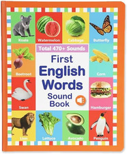 English Learning Sound Book for Kids   470 Words, 21 Themes with American Accen