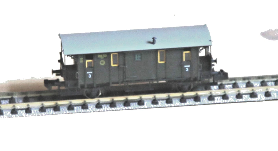 Fleischmann 8368, Fakultativwagen, 3. Klasse, Ep. II DRG, neu