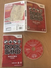 Rock Band Track Pack: Vol. 2 (Nintendo Wii, 2008) COMPLETE