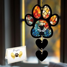 DIY Dog Angel Memorial Suncatcher, Loss of Dog Sympathy Gift, Dog Remembrance...