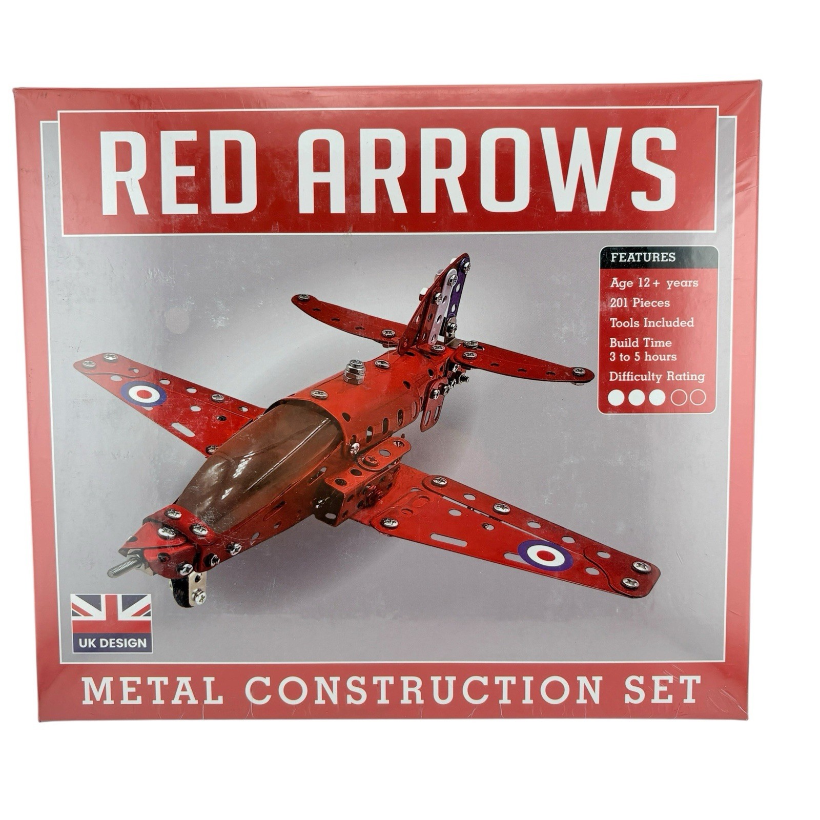Coach House Red Arrows Metal Construction Set 201pc Tools Included CHP0018 New
