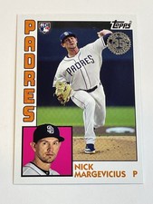 2019 Topps Update Baseball 1984 Topps - Nick Margevicius RC - San Diego Padres