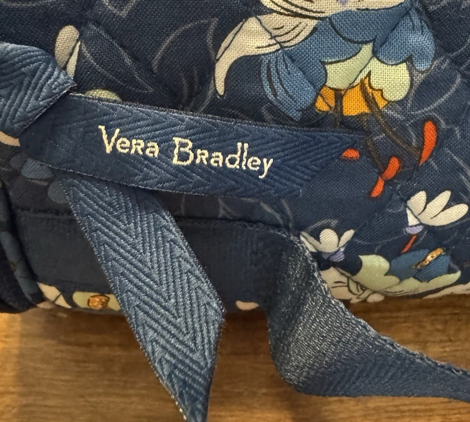 Bolsa de lonchera Vera Bradley con aislamiento de correa larga FLORAL BURST NUEVA SIN ETIQUETAS Foto 4 de 4