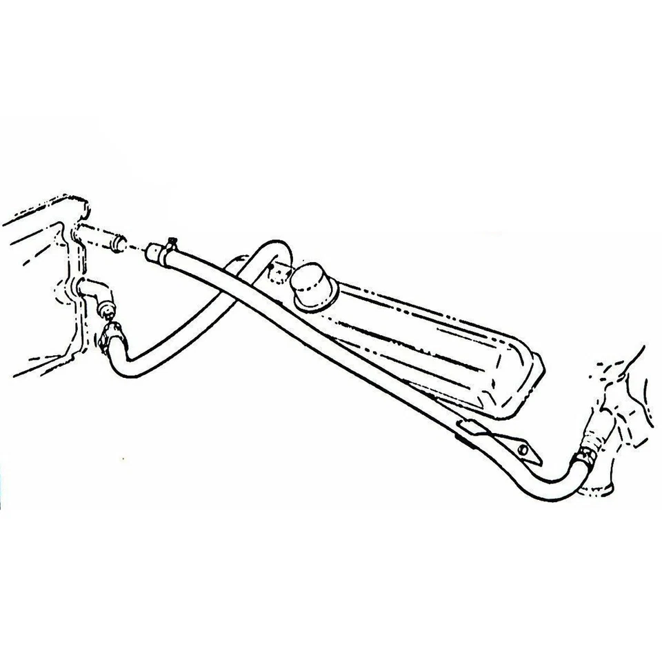 Зажимы для шланга нагревателя автомобиля без кондиционера 1968-72 Pontiac Lemans GTO 4 шт. - Изображение 2 из 4