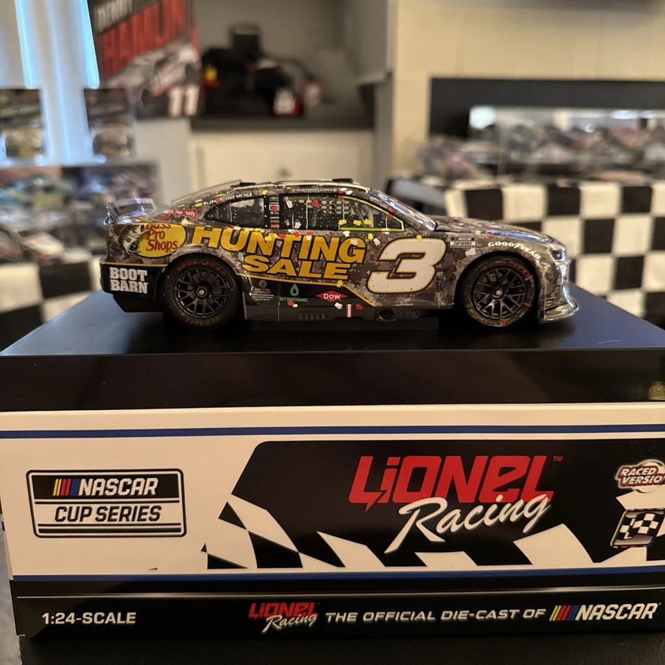 2024 Austin Dillon Bass Pro Shops Hunting Sale Richmond Win ARC 1/24 Diecast  - Image 4 of 4