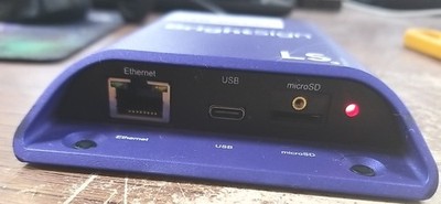 BrightSign LS3 LS423 Standard I/O Player (Purple). Unit ONLY! *READ *