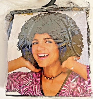 Spirit Halloween Afro Wig Adult 60s & 70s Disco Hippie Costume Soft Washable