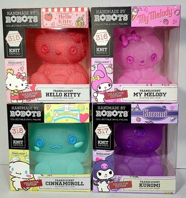 HANDMADE BY ROBOTS Translucent Hello Kitty Kuromi Cinnamoroll & My
