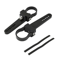 Bull Bar LED Light Mounts - Tube Clamps, 2pcs for Off Road Lights 1.75"