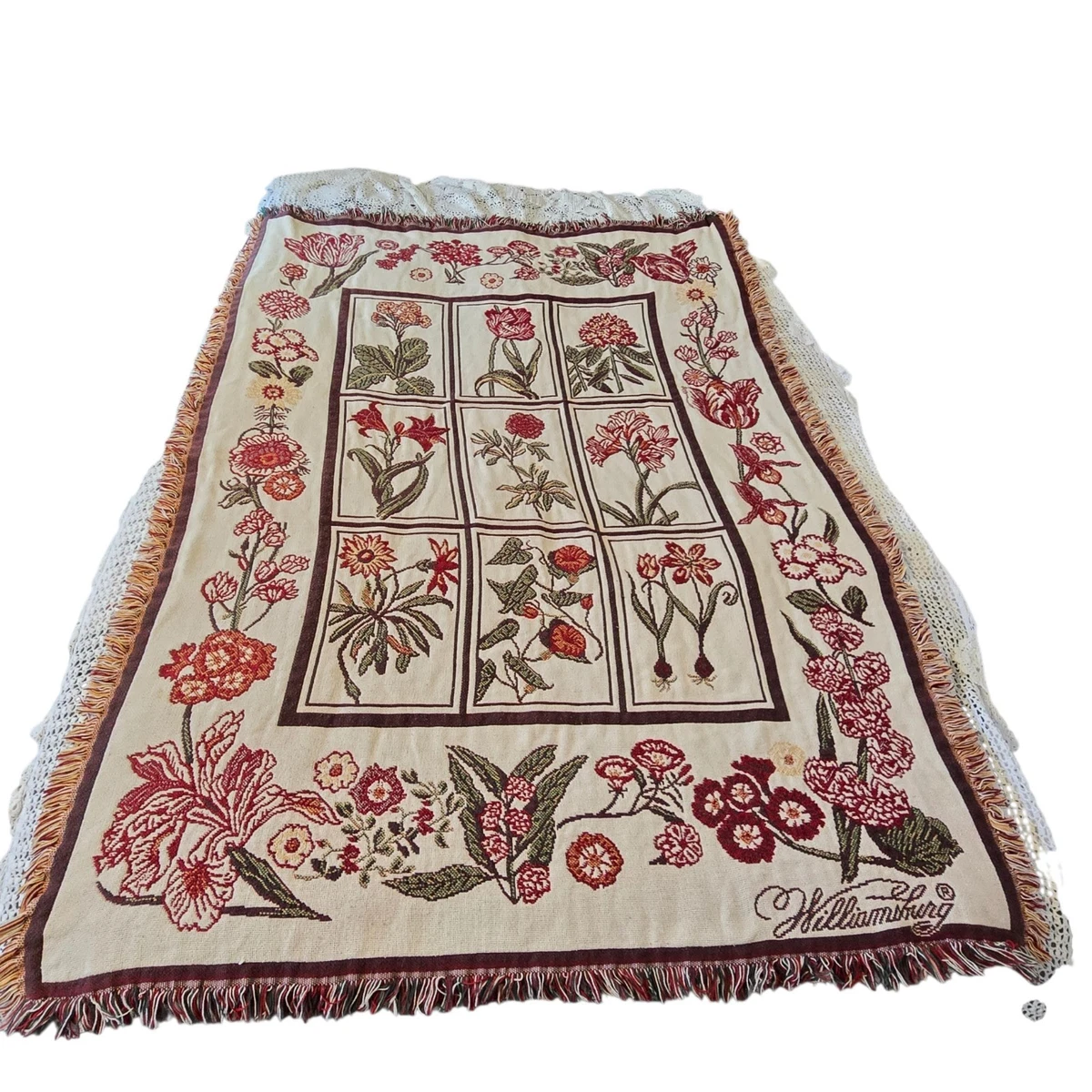 100% Cotton Goodwin Weavers Afghans & Throw Blankets for sale | eBay