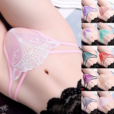 Panties Women Sexy T-Back Thongs Underwear For All Seasons High Strech