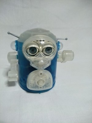 Vintage Space Robby II Electronic Robot Toy Furby Clone Blue 1990s 2000s