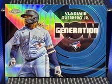 2022 Topps Chrome VLADIMIR GUERRERO JR Toronto Blue Jays Generation Now