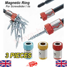 Magnetic screwdriver Bit Holder Ring 1/4" Hex strong Magnet Drill adapter Tool
