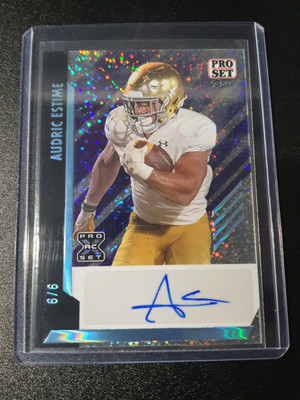 Audric Estime - Leaf Pro Set Pure 2024 - Broncos - Auto - Sparkle - RC - /6