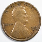 1909-S Linclon Wheat Cent Fine (F) San Francisco Mint