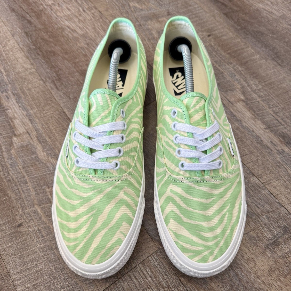 Size 11.5 - Vans Authentic 44 LX Zebra Pistachio Green for sale