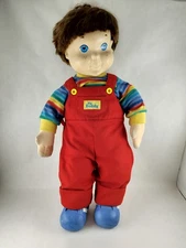My Buddy Doll Vintage 1985 Hasbro Original Outfit Blue Shoes Brown Hair 