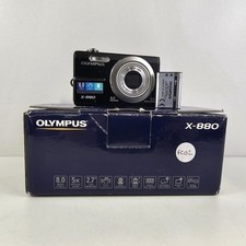 Olympus Digital Camera X-880 8.0MP Black In Box - Tested
