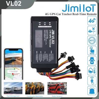 JIMIIOT Verkabelte GPS-Tracker für Fahrzeuge Echtzeit-Locator-Tracking-Gerät