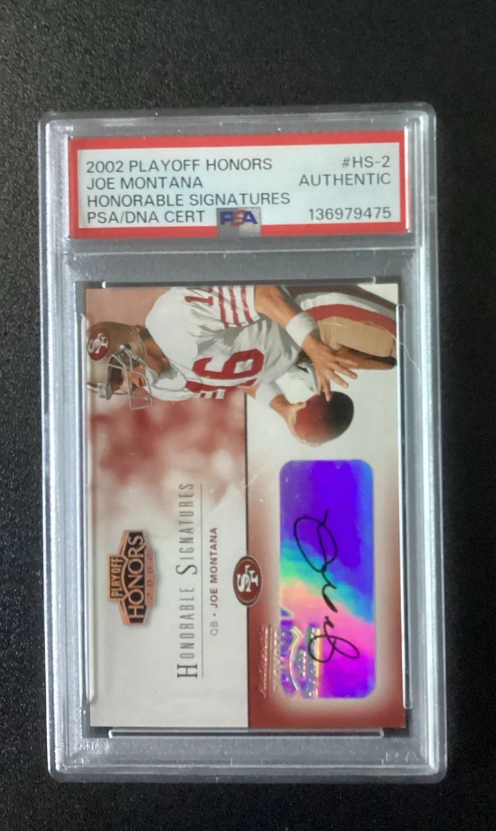 Joe Montana Football Trading Cards Autographed for sale | eBay