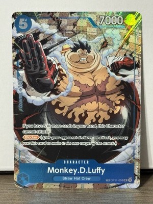 Monkey.D.Luffy - OP11-058 (TR) OP11-058 Carrying On His Will Foil