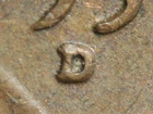 HIGH GRADE MINT ERROR 1951-D  LINCOLN WHEAT CENT RPM#7  XF