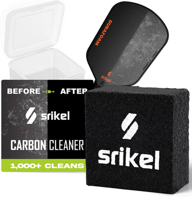 Pickleball   Paddle Cleaner Eraser with Carrying Storage Case, Premium Carbon Fi