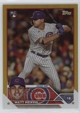2023 Topps Update Gold Foil Matt Mervis #US42 2g8