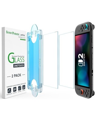Switch 2 Screen protector (Pack of 2), Easy Use