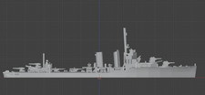 1:700 USN Farragut class destroyers Refit 