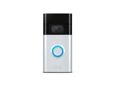 Ring Video Doorbell (2nd gen), battery, satin nickel