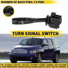 1/2x Turn Signal Headlight Dimmer Switch For Chevrolet HHR Cobalt Equinox D6204E