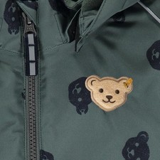 Steiff Baby-Unisex Jacke mit süßer Teddybä...