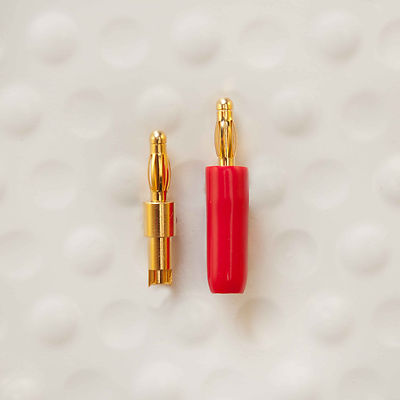 DH Labs B-8C high quality solder or crimp Banana plug DIY 8 AWG Set of 4