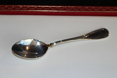 Besteck Cartier Trinity Menü Löffel Besteck versilbert 17,5cm & 57,2 Gramm