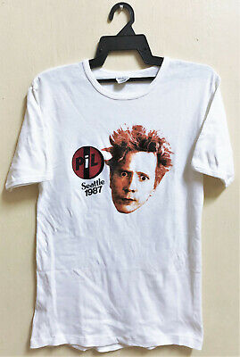 VINTAGE 1987 PUBLIC IMAGE LIMITED P.I.L PUNK TOUR CONCERT T-SHIRT JOHNNY  ROTTEN | eBay