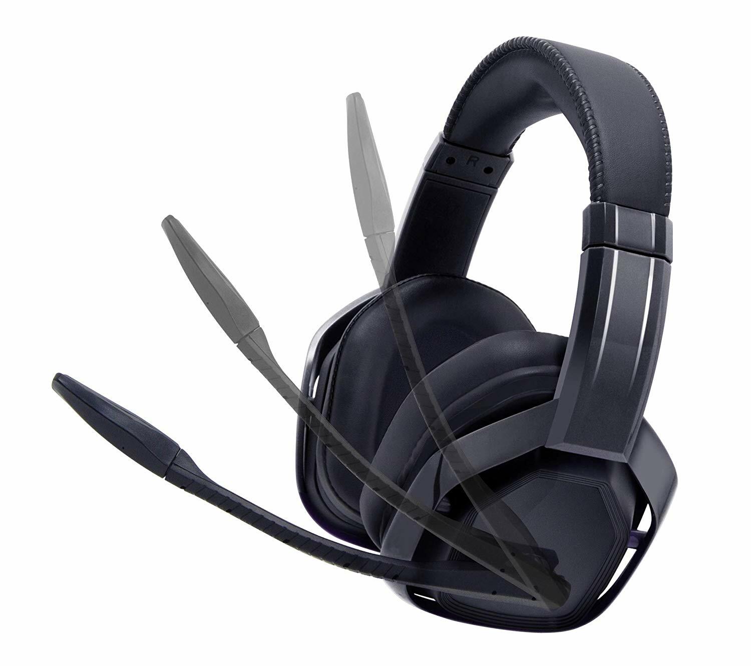 Casque gamer filaire avec micro réduction de bruit Pro Gaming noir