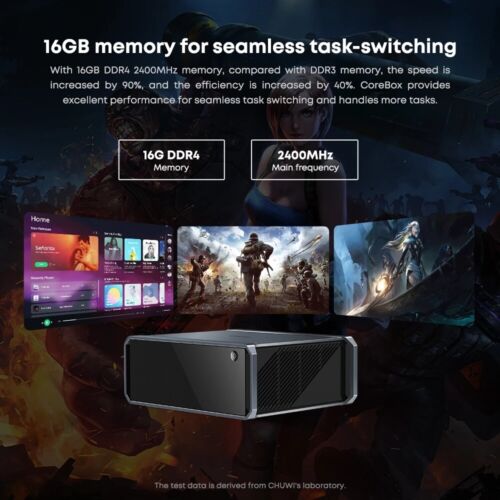 CHUWI Corebox MINI PC 3.8Ghz Intel i5 RAM 16GB 512GB SSD Quad Core Windows 10 - Bild 5 von 7