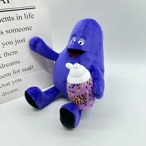 The Grimace Shake Plüsch Puppe Actionfigur Stofftiere Sammlung Geburtstagsgeschenk - Bild 5 von 7