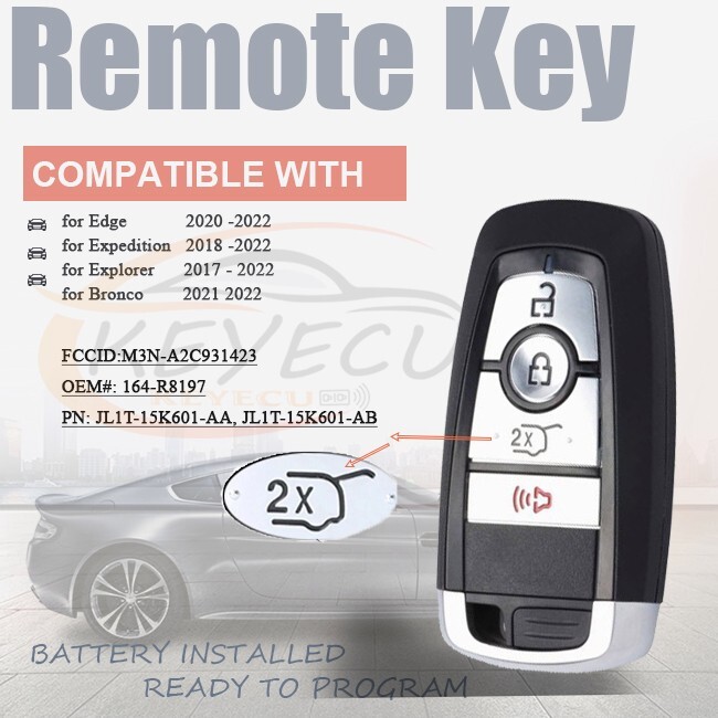 Ford Key Fob Oem Smart Key Fob Remote For 2018-2022 Ford Expedition Explorer Escape & Lincoln Ford Edge Key Fob - Foto 7