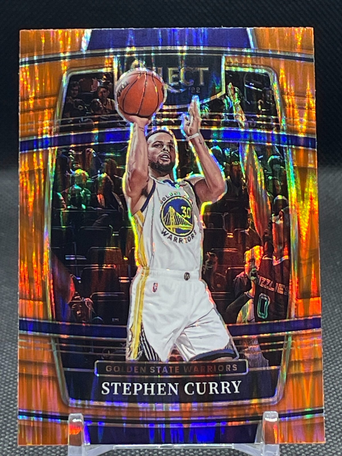 2021 Select Stephen Curry #94 / ORANGE FLASH / GOLDEN STATE WARRIORS