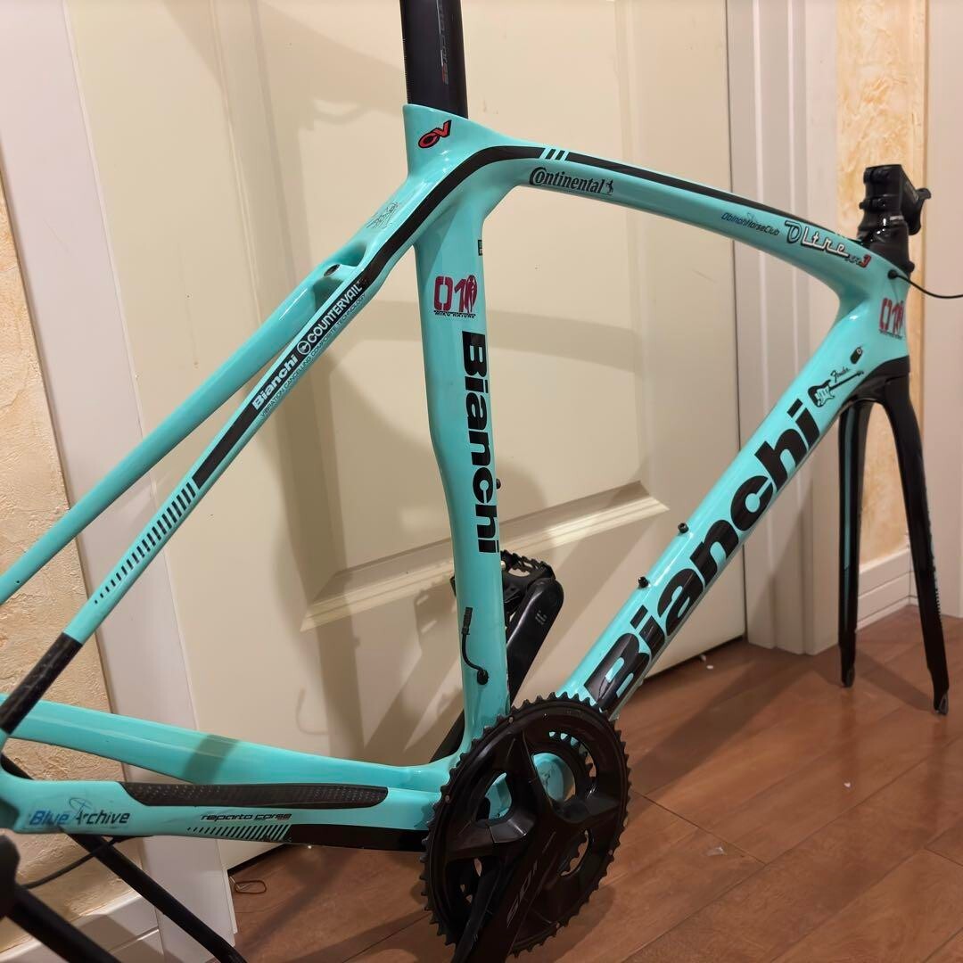 ☆超希少☆Bianchi oltre☆Androni Giocattoli☆53 BIANCHI Oltre XR3 2018 Frameset Size 55 Free Shipping From Japan