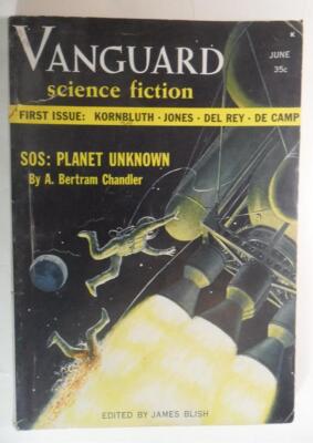 VANGUARD SCIENCE FICTION DIGEST #1 JUNE1958 A BERTRAM CHANDLER C M KORNBLUTH