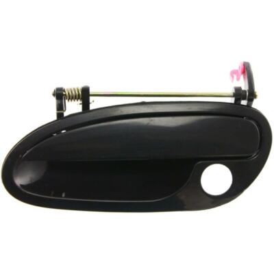2001-2006 Santa Fe Handle Exterior Door Handle Rear Left For 2001-2006 Hyundai Santa Fe - Black Drivers Side LH Left Rear Door Handle