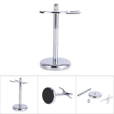 1Pc New Stylish Alloy Shaving Brushes Tool Stand Rack Frame Holder Support 3 TOS